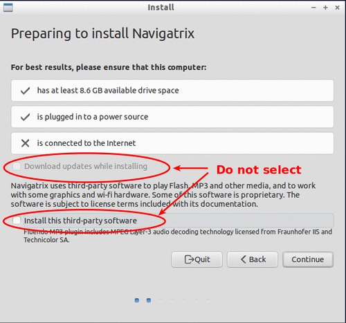 Installation prerequisites