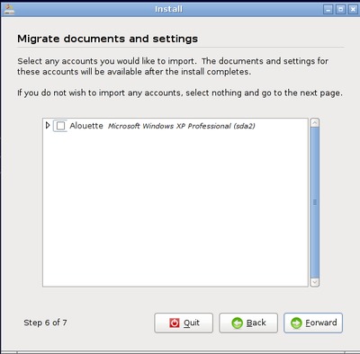Installation step 6/7
